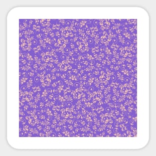 Floral Explosion Collection - Vintage Retro Floral Pattern 10# Sticker